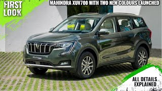 2024 Mahindra XUV700 Launched With Two New Colour Options  All Spec Features And More [upl. by Eyaf]