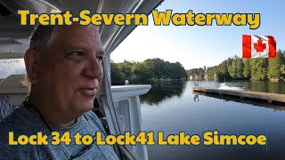 Great Loop Adventure S02E54 Day 30 Trent Severn Waterway Lock 34 to Lock 41 🇨🇦 [upl. by Ittap601]