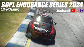 rF2  RGPL 12 hours of Sebring  BMW M8 GTE  PART1 [upl. by Higginbotham]