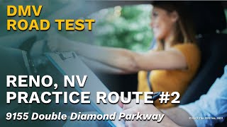 Reno NV 2 ☑️ Real DMV Driving Exam Practice Route [upl. by Island916]