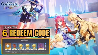 6 Redeem Code Genshin Impact 48 [upl. by Hadihsar966]