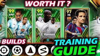 Veron MakeleleBelletti BEST training guide efootball efootball 2024 [upl. by Gnouhc128]