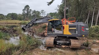 9 Acre Pond Rehab Draining The Huge Beaver Lake [upl. by Telocin]