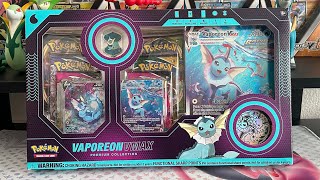 Pokémon TCG Vaporeon VMAX Premium Collection [upl. by Nitsir26]