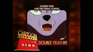 Cartoon Theatre Double Feature ScoobyDoo and the Ghoul School amp Cyber Chase Promo March 21 2004 [upl. by Aihsemaj692]