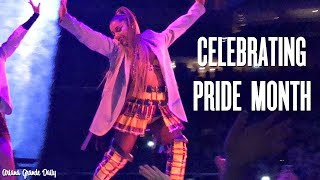 Ariana Grande  Celebrating Pride Month 2019 Sweetener Tour [upl. by Kimberlee]