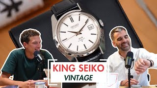 Aurélien découvre son cadeau danniversaire une King Seiko Vintage dans un état incroyable [upl. by Orenid689]