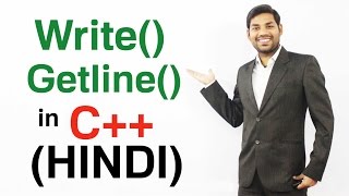 Getline and Write in C HINDI [upl. by Vada]