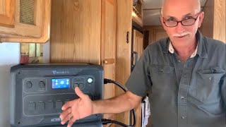 BLUETTI AC300 and B300 and PV350 solar panel Demo in real life situations Camping backup power [upl. by Errecart754]