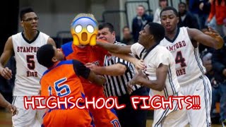 HIGHSCHOOL BASKETBALL FIGHTS MUST WATCH [upl. by Leind]