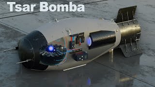 How Tsar bomba works Worlds biggest nuclear bomb ever detonated  learn from the base [upl. by Kendyl370]