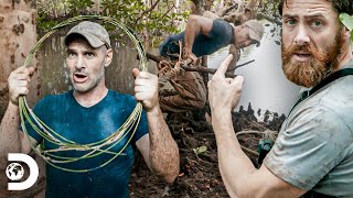 Ed abre vantagem depois de encontrar comida e água  Ed Stafford Contra Todos  Discovery Brasil [upl. by Elsilrac631]