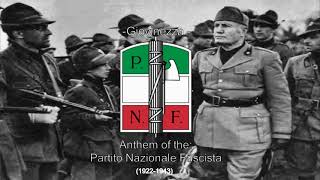 quotGiovinezzaquot  PNF Anthem  Instrumental [upl. by Llain138]