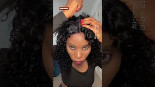 Aliexpress Wigs Black Friday Sale AliExpress AliExpressGoodFinds wigs shorts hair viralvideo [upl. by Kendrah443]