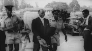 Chief Obafemi Awolowo Arriving For Sentencing  Jailed For 10 Years For Treason  September 1963 [upl. by Voltmer]