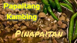 Papaitan or Pinapaitan  Kambing na Pinapaitan I Papaitan Kambing Goat Stew Ilocano Dish [upl. by Annaira714]