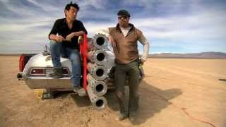 JATO Rocket Car Revisited  MythBusters [upl. by Leunas]