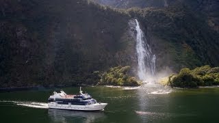 Milford Sound Scenic Cruises  Real Journeys New Zealand [upl. by Noryb]