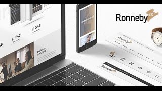 Ronneby  High Performance WordPress ThemeDownload [upl. by Noyart705]