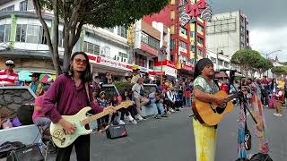 APO Hiking Society — Himig Ng Pasko cover by Reggae Set Go YakalzTV at Session Road Baguio [upl. by Lohner]