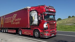 Trucker amp Country Festival Geiselwind 2019 Die Einfahrt zur Truckshow am Freitag [upl. by Delwin253]