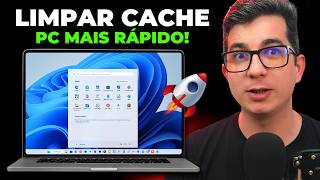 Como limpar TODO o CACHE e LIXO do Windows 11 e Windows 10 maneira fácil [upl. by Idnor]