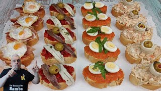 4 APERITIVOS y ENTRANTES para Navidad  Tapas Variadas y Muy Originales 🤩Canapés Fáciles🎄 [upl. by Connor909]