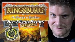 ‘To Forge a Realm – Kingsburg Expansion’  Fantasy Board Game Review [upl. by Annaeoj]