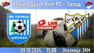 FK GORICA vs FK CRNI VRH DRUGA LIGA RS  Z 20242025  10 KOLO [upl. by Anialam]