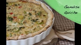 Kochen mit LadyLandrand  Frühlingsküche  Gemüse Quiche [upl. by Akenal]