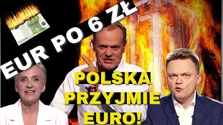 KURS EURO PO 6 ZŁ POLSKA PRZYJMIE EURO [upl. by Ocicnarf866]