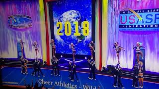 Cheer Athletics Wildcats Worlds Finals 2018 Watch Live Subscribe [upl. by Garzon800]