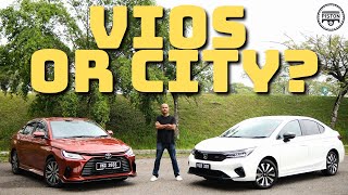 Toyota Vios or Honda City Which Should You Buy [upl. by Aicelet]