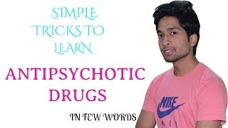 Simple tricks mnemonics to learn Antipsychotic Drugs [upl. by Neelahtak]