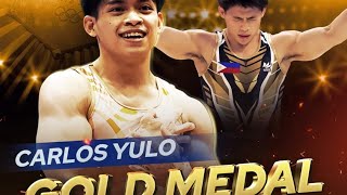 Congratulations Carlos Edriel Yulo 💖🇵🇭 Gold Medalist 🏅 💪🤸 [upl. by Garap]