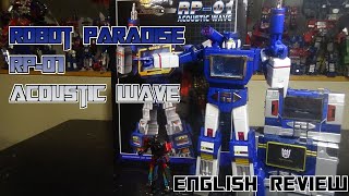 Video Review for Robot Paradise  RP01  Acoustic Wave [upl. by Nahgam]