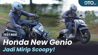 Honda New Genio Ini Rasanya Buat Harian  Test Ride [upl. by Naleag]