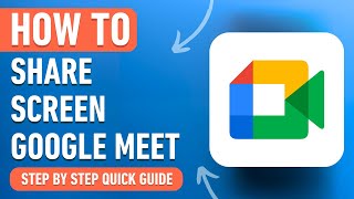 How to Share Screen in Google Meet 2024 Easy Tutorial [upl. by Kuhn]