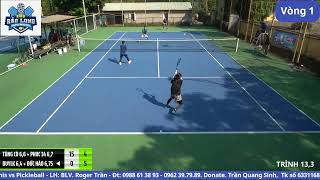 GIẢI QUẦN VỢT TRANH CÚP TRUNG TÂM HUẤN LUYỆN TENNIS VS PICKLEBALL BẢO LONG LẦN 2 [upl. by Enrica]