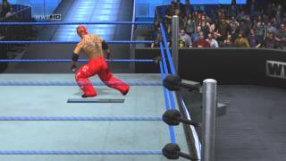 WWE Smackdown Vs Raw 2011 Road To WrestleMania quotMysterioquot  Part 13  Bourne Is Rather Resilient [upl. by Ythomit]