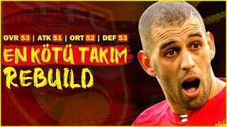 FIFA EN KÖTÜ TAKIM REBUILD  FIFA 22 KARİYER MODU [upl. by Rauch931]