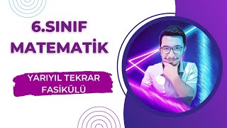 6Sınıf Yarıyıl Tekrar Fasikülü 1  30 Sorular [upl. by Anuhsal]