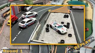 Subaru v Ford  Race 68  Matchbox vs Hot Wheels Street Racing diecastracing streetrace [upl. by Berlinda]