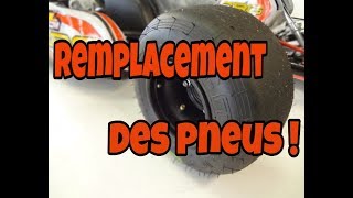 TUTO REMPLACEMENT DES PNEUS karting [upl. by Feliza775]