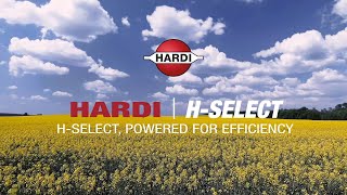 Advanced nozzle control technology HSELECT now available on HARDI COMMANDER [upl. by Tevlev]