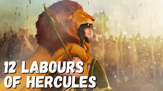 12 Labours of Hercules  Greek Mythology Explained [upl. by Lecroy415]