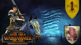 The Grand Crusade Begins  Total War Warhammer 2  Repanse de Lyonesse 1 [upl. by Anyrak]