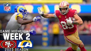 San Francisco 49ers vs Los Angeles Rams  2023 Week 2 Game Highlights [upl. by Eelrebmik]