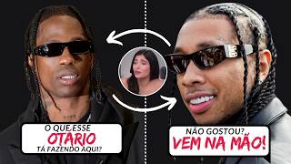 TRAVIS SCOTT E TYGA BRIGANDO DRAKE RIMANDO EM BBL DRIZZY J COLE POLEMIZA COM MÚSICA [upl. by Fernald843]