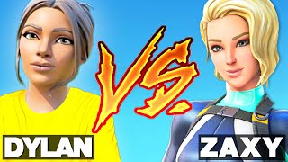 I 1v1d My Fortnite Duo Dylan Vs Zaxy [upl. by Valenza611]